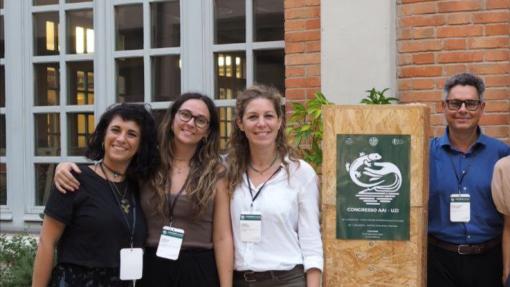 Alcuni membri PALLIPES dell'Università di Trieste