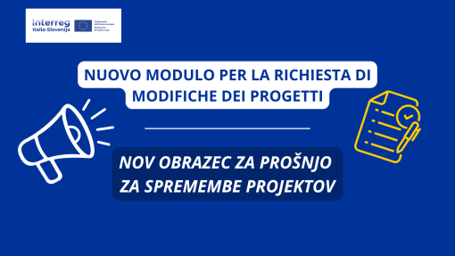 Nuovo modulo modifiche progettuali