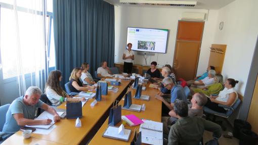 Foto della riunione di avvio del progetto