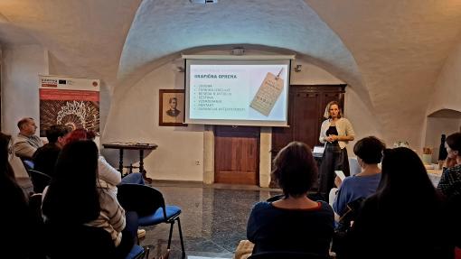 Fotografija z delavnice po načelih Novega Evropskega Bauhausa v Tolminu