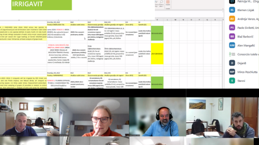 IRRIGAVIT second technical meeting 28.11.2023