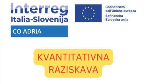 CO ADRIA logo + kvantitativna raziskava