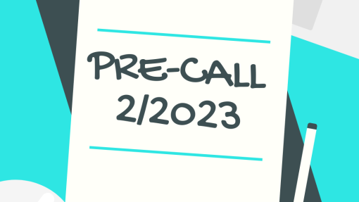 Pre call 2/2023