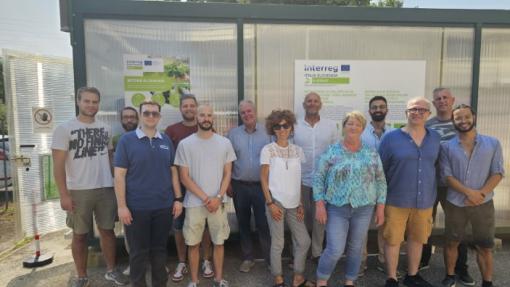 Visit of aquaponic system Venice