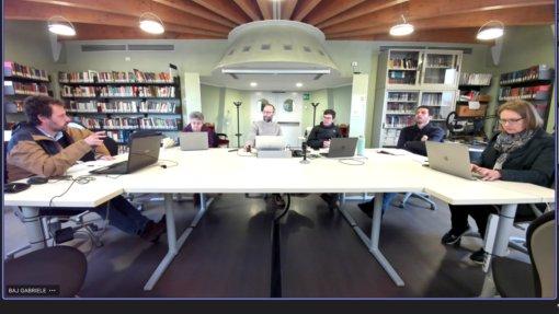 Kick-off meeting. Library at UniTs.