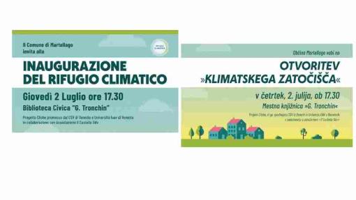 Climate shelter opening