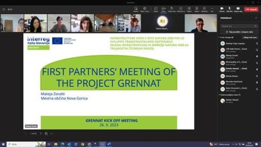 GRENNAT - project partners at the opening meeting of the new project