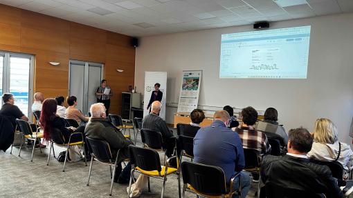 People attending Biotech2Agri final event