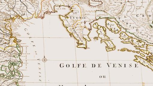 La carta definisce l'area dei territori coinvolti nel progetto