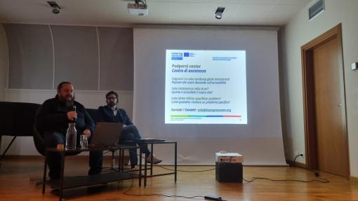 Predavanje o zagotavljanju podpore o digitalni dostopnosti