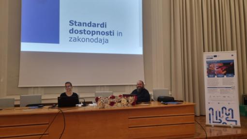 Fotografija predavateljev pred začetkom usposabljanja