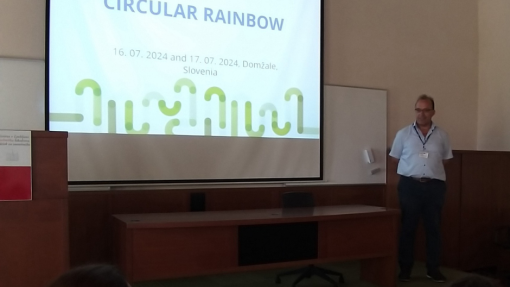 prof. Dušan Terčič, coordinator partner PP2 - University of Ljubljana.