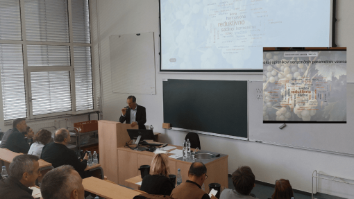 Dr. Klemen Lisjak at the Department of Food Science and Technology of the Biotechnical Faculty of the University of Ljubljana.