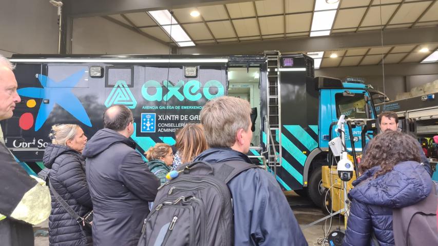 Študijski obisk ARIEM+, mobilne krizne enote