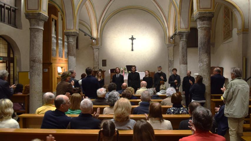 The concert was appreciated by the audience