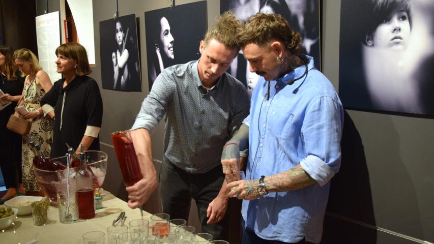 La creazione del cocktail "Tartini sbagliato"