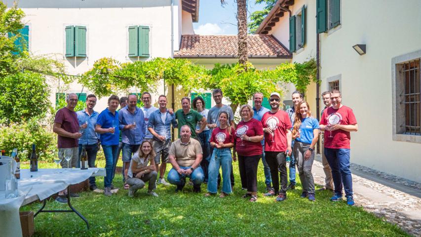 WP3 Workshop, Villa Nachini Cabassi, Corno di Rosazzo 12, brindisi finale