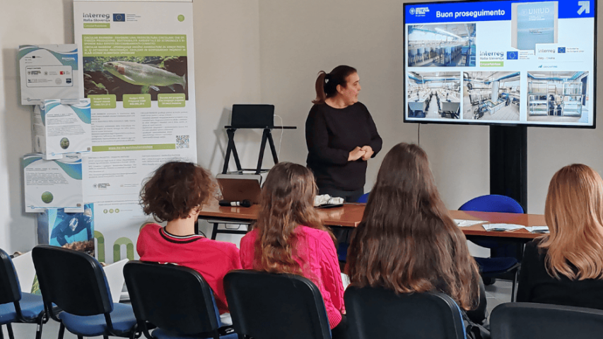 Gloriana and the youth workshop in Pagnacco