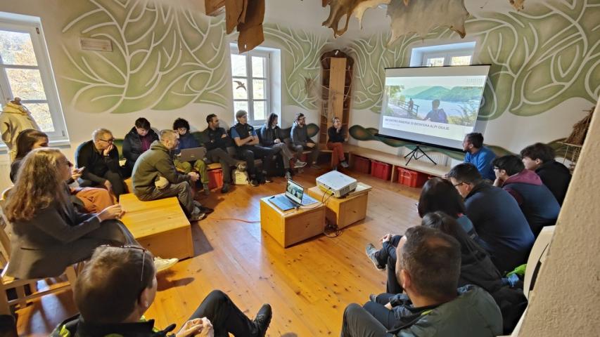 Presentazione del progetto nelle Alpi di Ledro - 8.11.2024