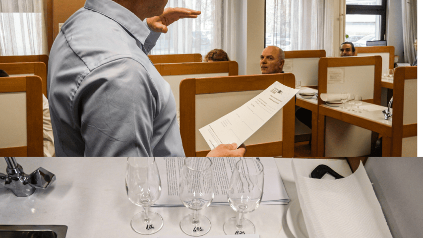 Klemen Lisjak alla degustazione