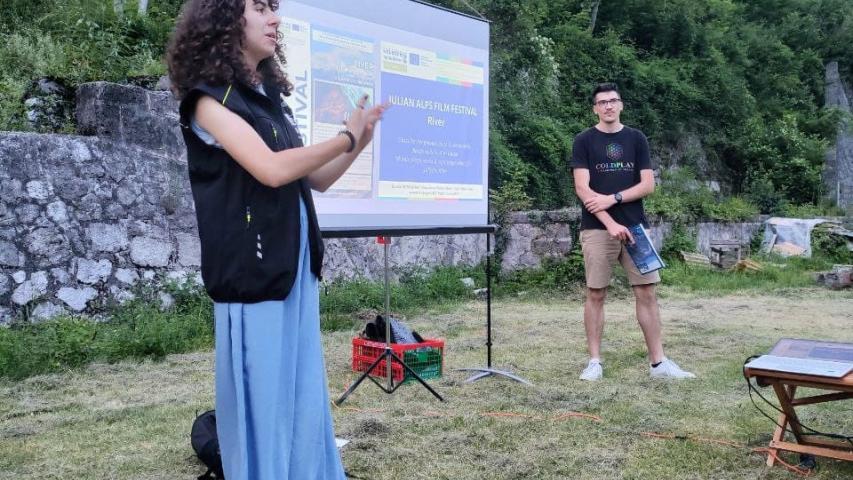 Presentazione al Festival del film delle Alpi Giulie - 13.6.2025