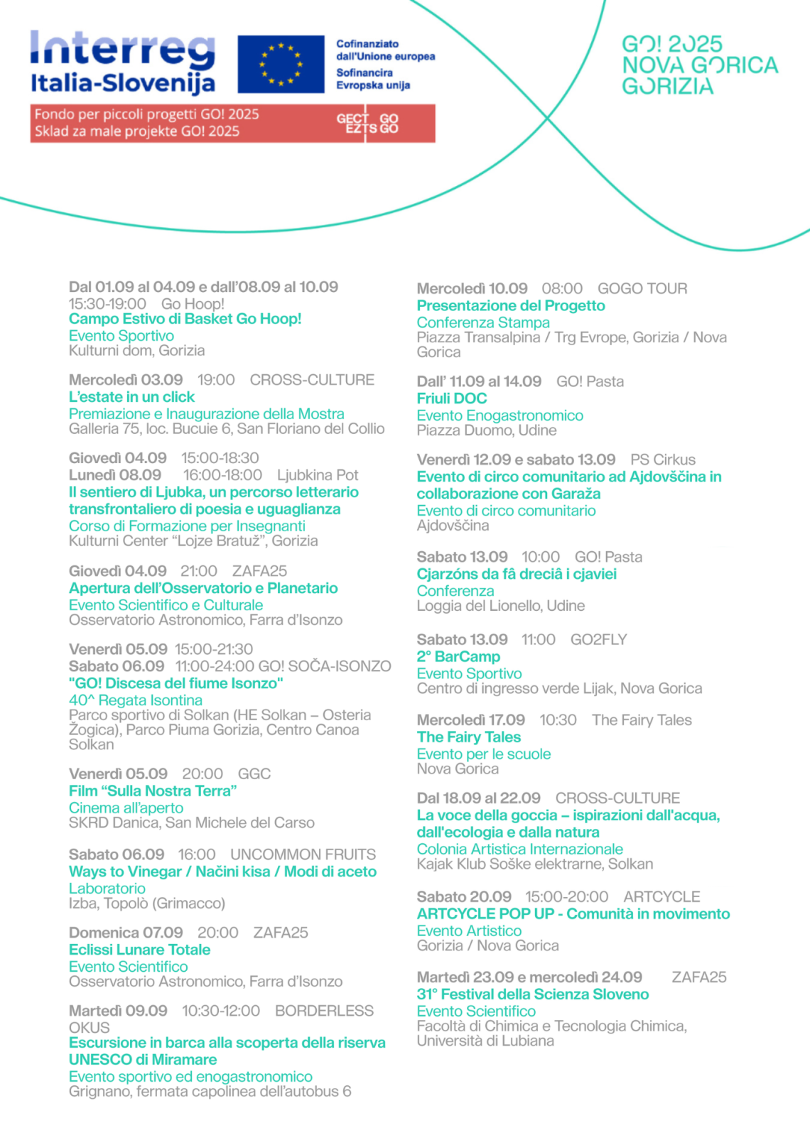 Eventi SPF Settembre_2