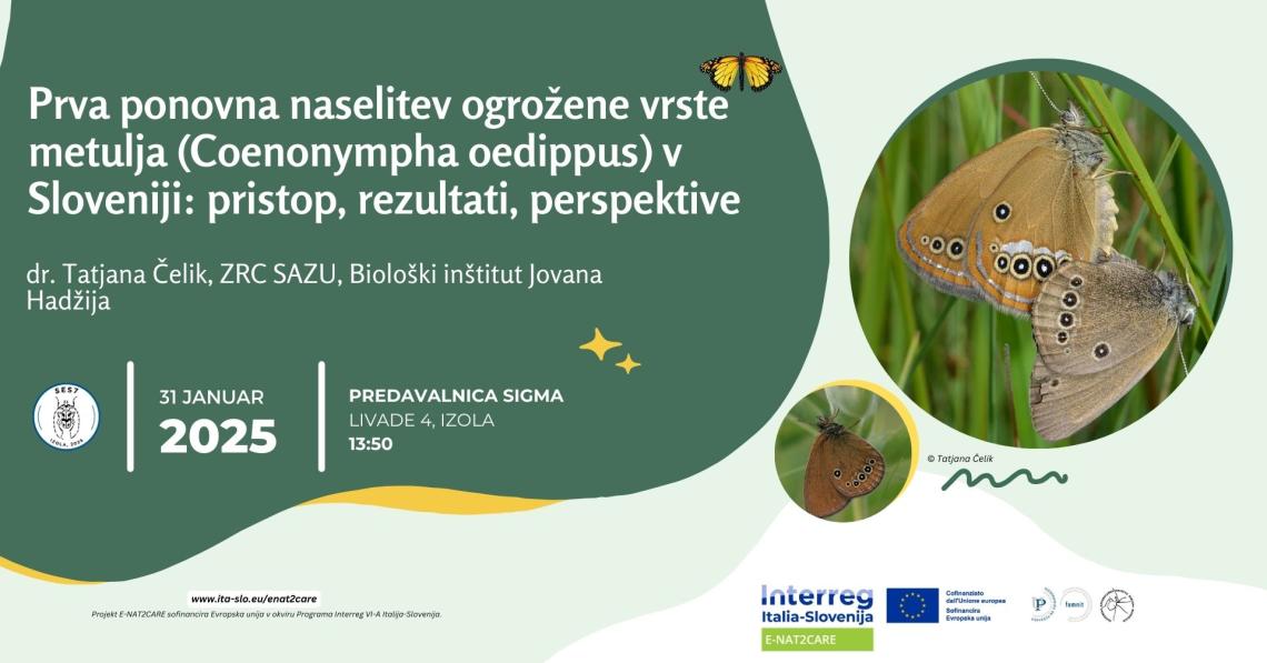 Informacije o odprtem predavanju.
