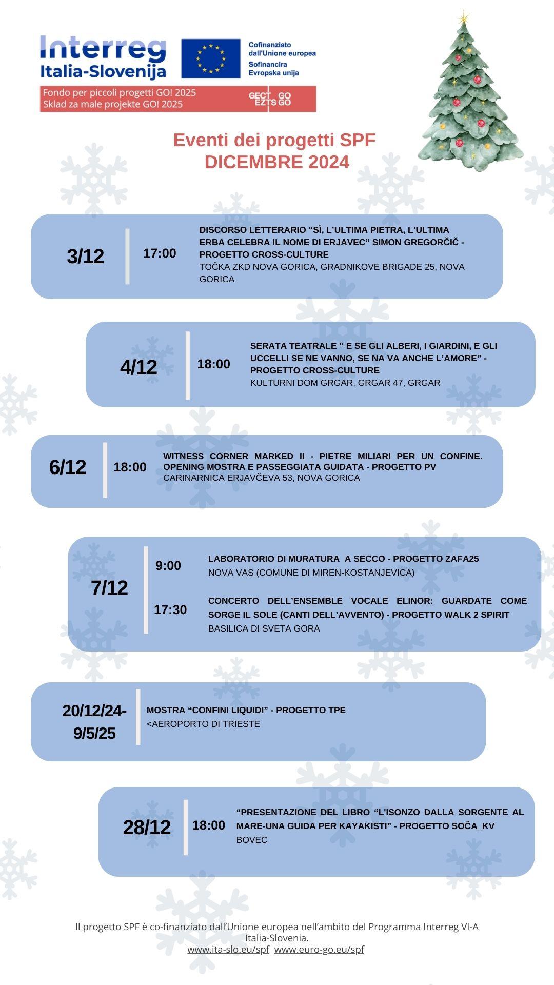 SPF DICEMBRE EVENTI 