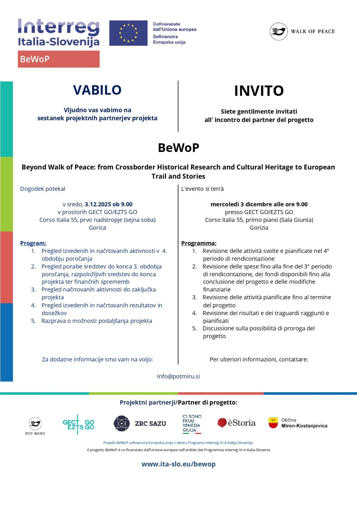 Agenda PP meeting 3.12.2025