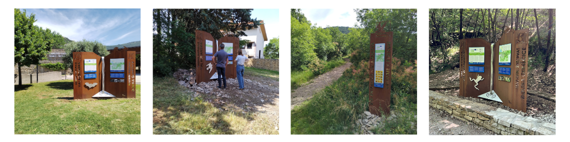 Val Rosandra informational panels