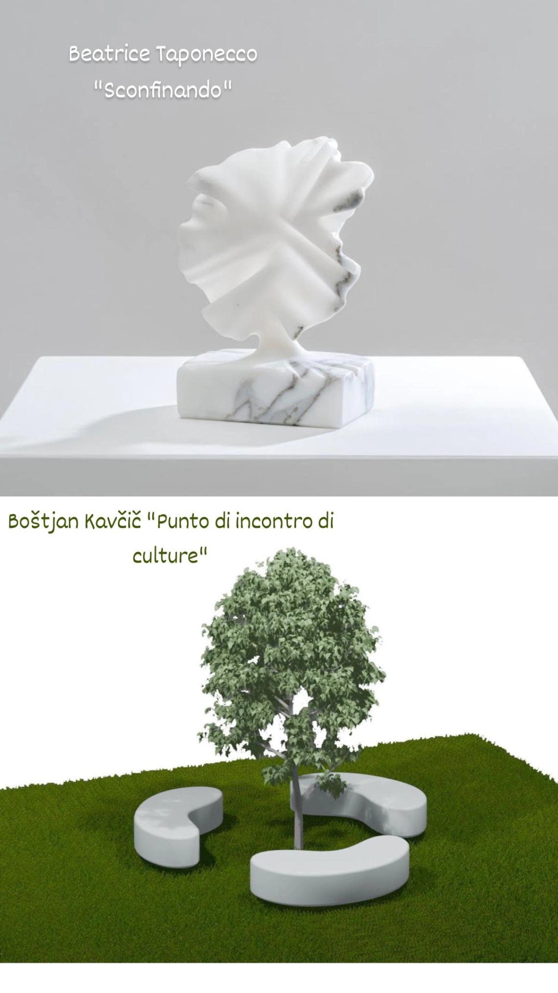 Sculture pubbliche selezionate