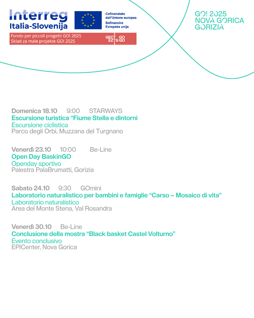 Pagina 3 - Eventi SPF Settembre 2026