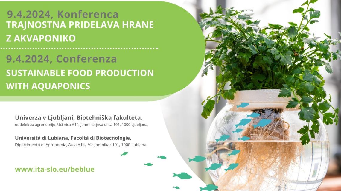 Conference Sustainable food production with aquaponics