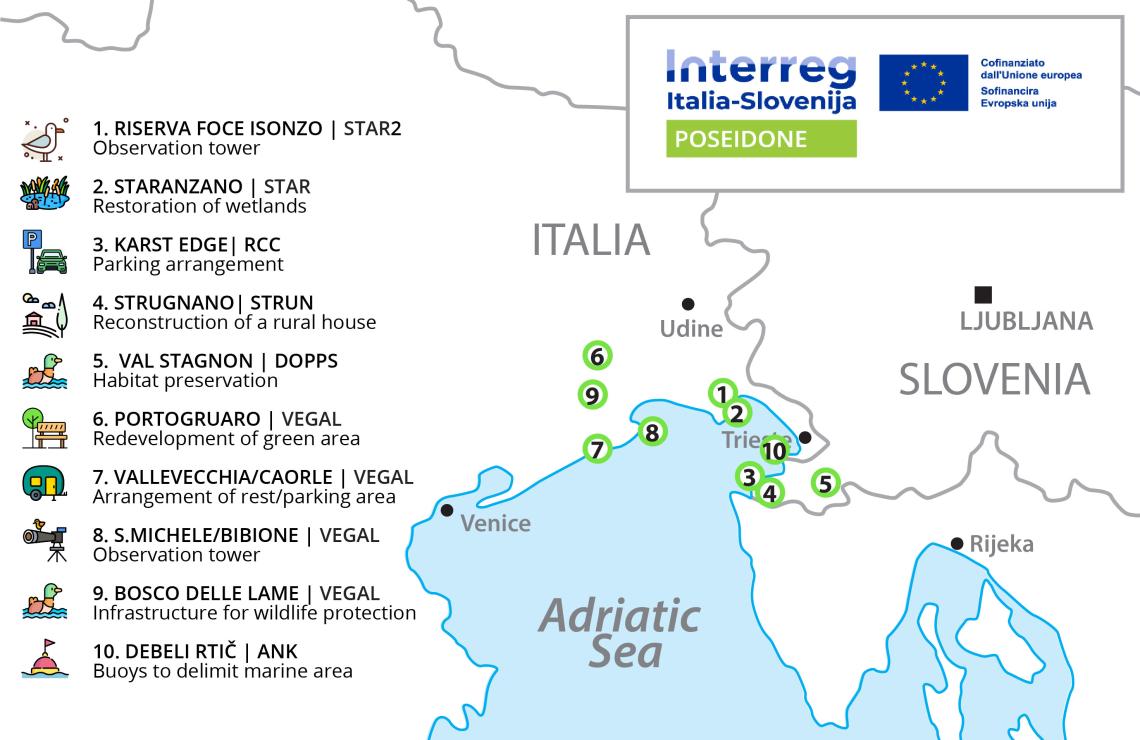 Mappa investimenti POSEIDONE