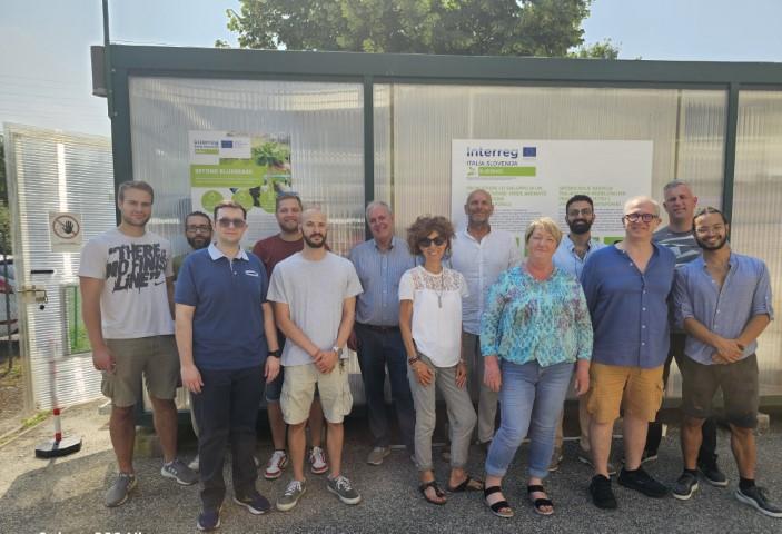 Visit of aquaponic system Venice