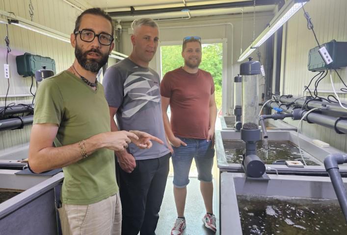 Aquaponic visit University Ca Foscari Venice