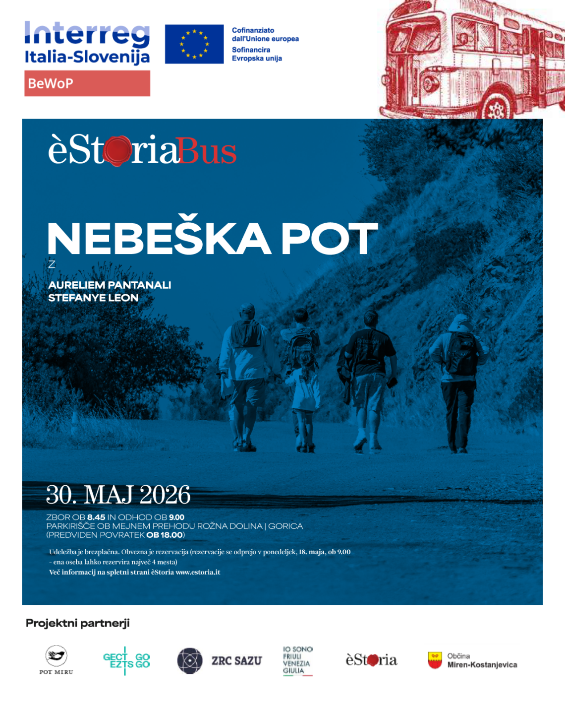 eStoriaBus Nebeška pot 30.50.2026