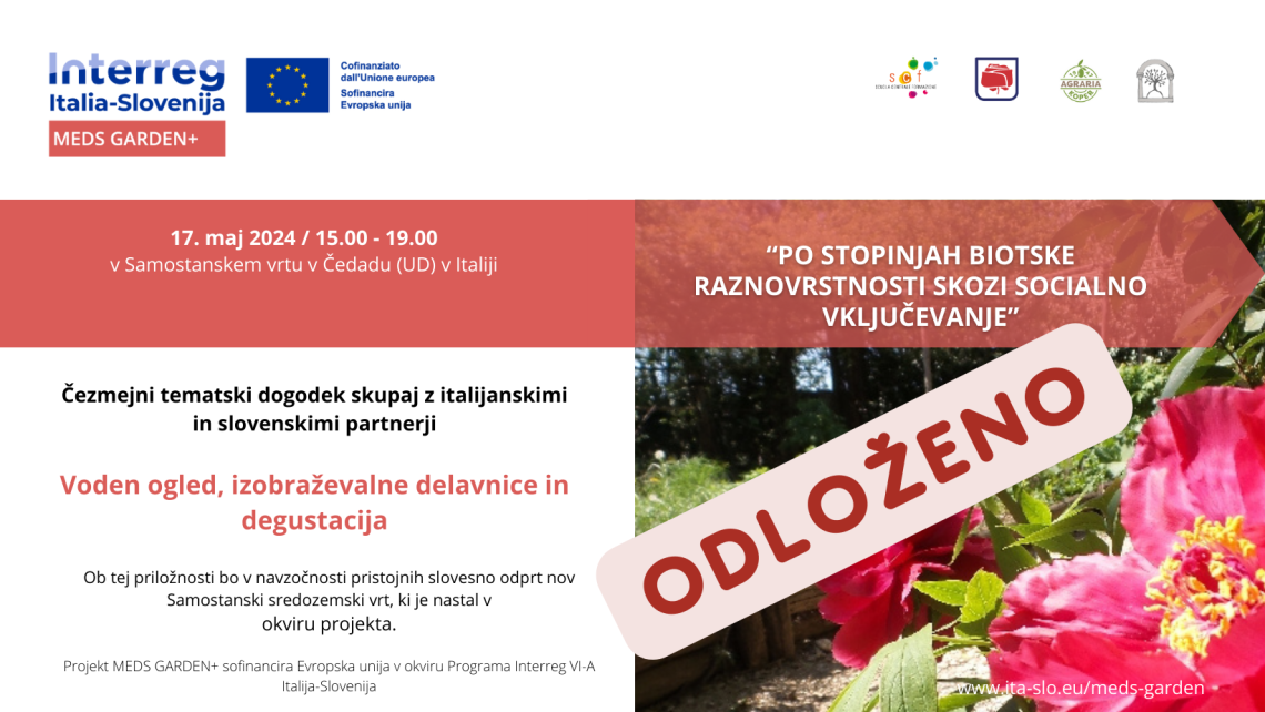 Preložitev zaradi slabega vremena