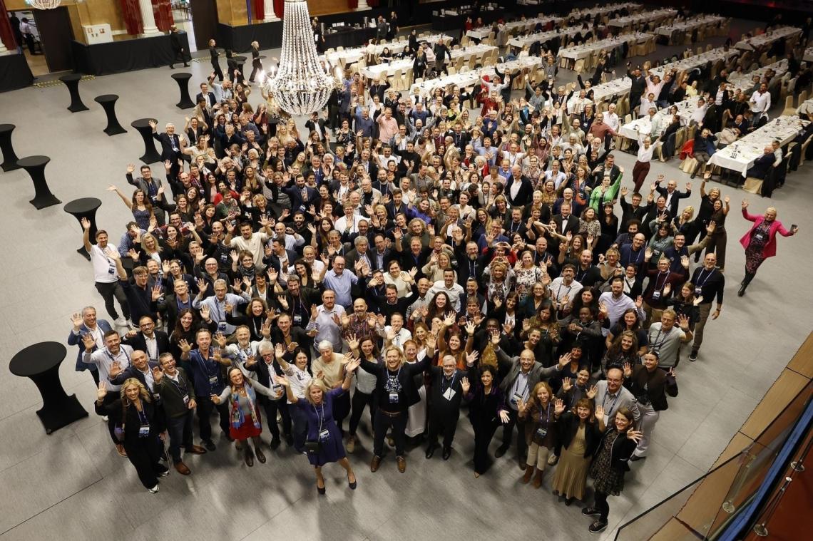 Udeleženci na 18. mednarodni konferenci evropskih geoparkov