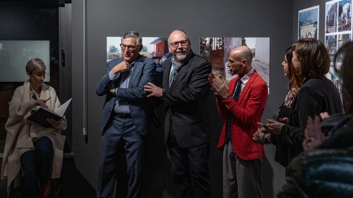 Inaugurazione mostra Obiettivo Confine