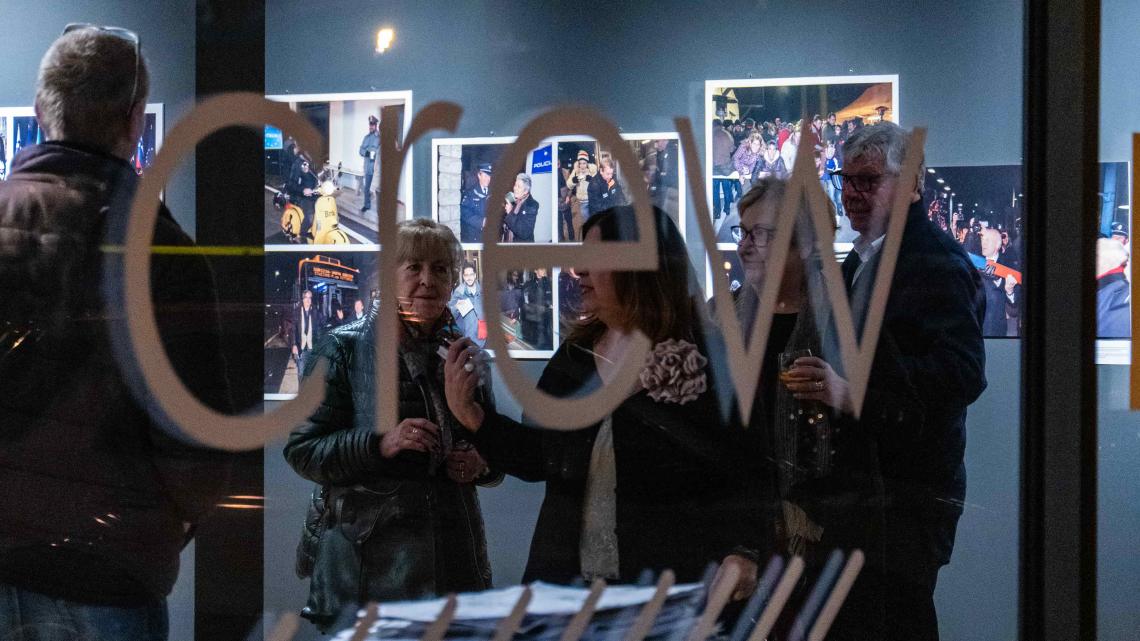 Inaugurazione mostra Obiettivo Confine