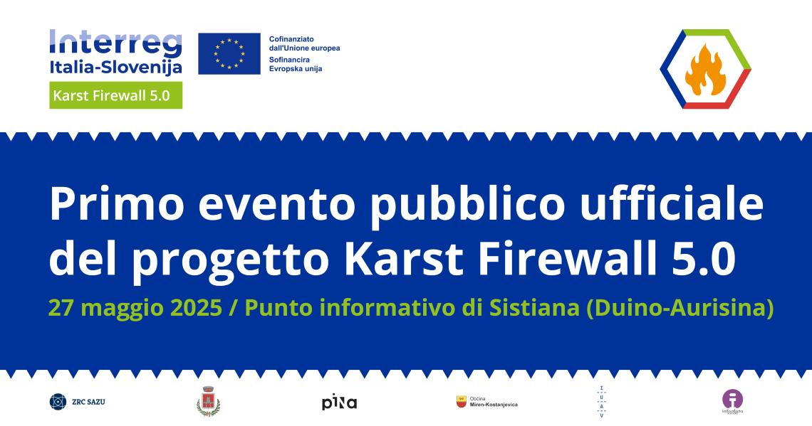 Primo evento pubblico ufficiale del progetto Karst Firewall 5.0