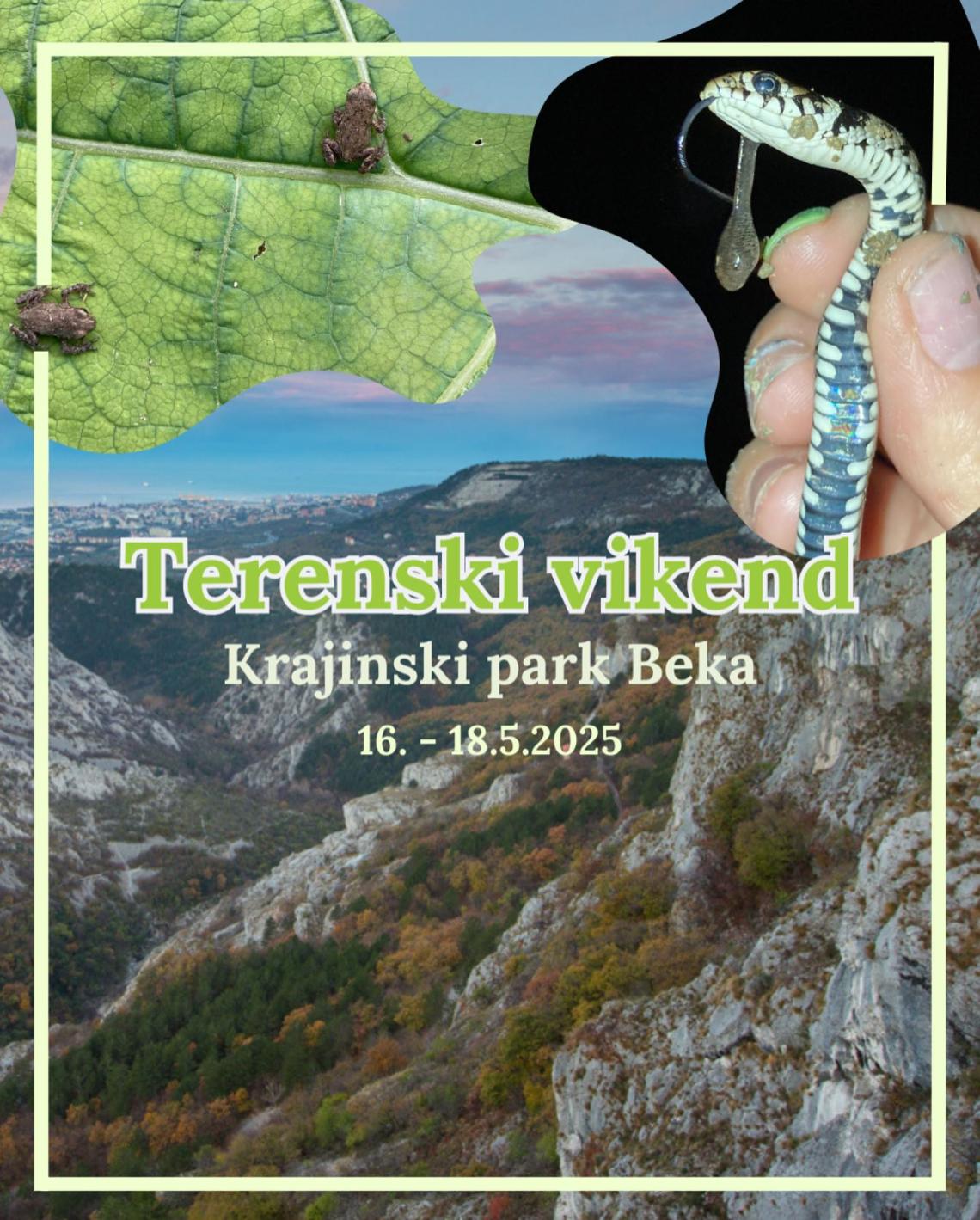 Terenski vikend v Krajinskem parku Beka
